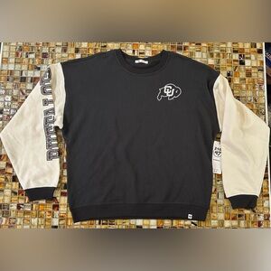 Women’s Colorado Buffaloes ‘47 Brand Pullover Sweatshirt~XL~NWT~$75